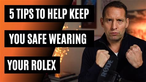 is it safe to wear a rolex|luxury watch safety issues.